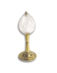 Lampka Oliwna złocona, wysokość 22cm